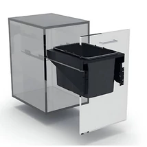 EKOTECH - Beépíthető hulladékgyűjtő FRONT 45 - 1x34 liter    EKOTECH - Beépíthető hulladékgyűjtő FRONT 45 - 1x34 liter