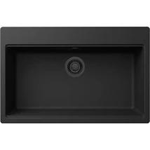 ELLECI - Mosogatótálca Time 130 G40 Nero fekete tartozékokkal ELLECI - Mosogatótálca Time 130 G40 Nero fekete tartozékokkal