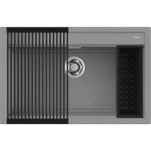 ELLECI - Mosogatótálca Best 130 Workstation Szett G48 Cemento - Kifutó termék!