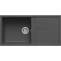 ELLECI - Mosogatótálca Unico 480 M70 nero metal