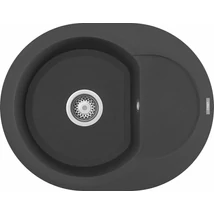 ELLECI - Mosogatótálca Easy ROUND 600 M70 Nero Metal - A készlet erejéig rendelhető! ELLECI - Mosogatótálca Easy ROUND 600 M70 Nero Metal - A készlet erejéig rendelhető!