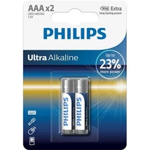 Philips ELEM ULTRA ALKALI AAA 2-BLISZTER LR03E2B/10 Philips ELEM ULTRA ALKALI AAA 2-BLISZTER LR03E2B/10