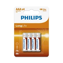 Philips ELEM LONGLIFE AAA 4-BLISZTER R03L4B/10 Philips ELEM LONGLIFE AAA 4-BLISZTER R03L4B/10
