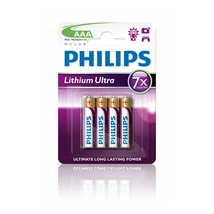 Philips ELEM LÍTIUM ULTRA AAA 4-BLISZTER FR03LB4A/10