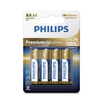 Philips ELEM PREMIUM ALKALI AA 4-BLISZTER LR6M4B/10