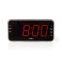 Nedis DIGITÁLIS RÁDIÓS ÉBRESZTŐÓRA CLAR004BK