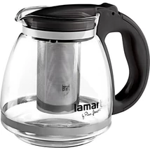 Lamart TEÁSKANNA 1,5L FEKETE VERRE LT7027