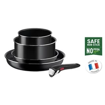 Tefal SERPENYŐ SZETT INGENIO 6 EASY COOK N CLEAN BLACK 5 RÉSZES L1539543 Tefal SERPENYŐ SZETT INGENIO 6 EASY COOK N CLEAN BLACK 5 RÉSZES L1539543