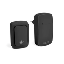 Delight DIGITÁLIS ELEM- ÉS VEZETÉK NÉLKÜLI CSENGŐ - KINETIC - FEKETE 55345BK Delight DIGITÁLIS ELEM- ÉS VEZETÉK NÉLKÜLI CSENGŐ - KINETIC - FEKETE 55345BK