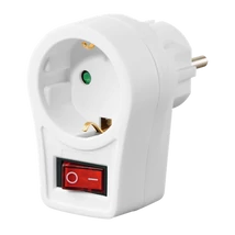 Hama HÁLÓZATI DUGALJ, KAPCSOLÓVAL FEHÉR 00223212