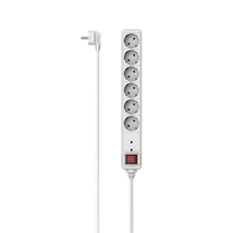 Hama HÁLÓZATI ELOSZTÓ, 6-OS, TÚLFESZ.VÉDETT, FEHÉR, 1.4M 00223152 Hama HÁLÓZATI ELOSZTÓ, 6-OS, TÚLFESZ.VÉDETT, FEHÉR, 1.4M 00223152