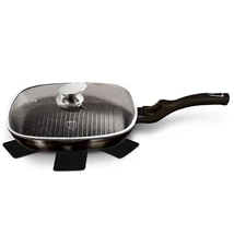 Berlinger Haus GRILL SERPENYŐ FEDŐVEL, 28 CM BH/6612 Berlinger Haus GRILL SERPENYŐ FEDŐVEL, 28 CM BH/6612