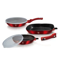 Berlinger Haus SERPENYŐ SZETT 5 RÉSZES, LEVEHETŐ NYÉLLEL BH/6796 Berlinger Haus SERPENYŐ SZETT 5 RÉSZES, LEVEHETŐ NYÉLLEL BH/6796