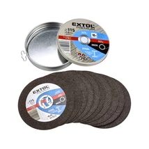 Extol Premium VÁGÓKORONG 10 DB, ACÉLHOZ/INOXHOZ, KÉK, 125×1×22,2MM 8808103