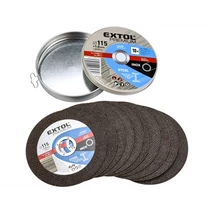 Extol Premium VÁGÓKORONG 10 DB, ACÉLHOZ/INOXHOZ, KÉK, 125×1×22,2MM 8808103 Extol Premium VÁGÓKORONG 10 DB, ACÉLHOZ/INOXHOZ, KÉK, 125×1×22,2MM 8808103