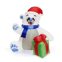 Family Decor FELFÚJHATÓ JEGESMEDVE 120 CM 58067K Family Decor FELFÚJHATÓ JEGESMEDVE 120 CM 58067K