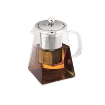 Berlinger Haus NÉGYZET ALAKÚ HŐÁLLÓ ÜVEG TEÁSKANNA, SZŰRŐVEL, 750 ML BH/7803