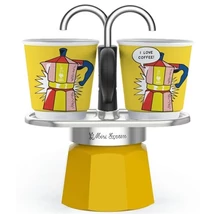 Bialetti KÁVÉFŐZŐ KOTYOGÓS 2 SZEMÉLYES SZETT 1405/MR MINI EXPRESS