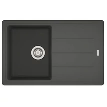 FRANKE BASIS BFG 611-78 grafit Fragranit mosogató automata dugókiemelővel FRANKE BASIS BFG 611-78 grafit Fragranit mosogató automata dugókiemelővel