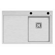 AS 3326RS HAND MADE inox mosogató jobbos SZIFONNAL AS 3326RS HAND MADE inox mosogató jobbos SZIFONNAL