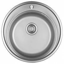 LAVEO ORION egykör inox mosogató szifonnal K. LAVEO ORION egykör inox mosogató szifonnal K.