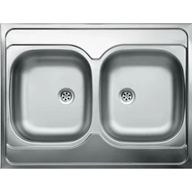 LAVEO LON 60 2M teletetős kétmedencés inox mosogató szifonnal K. LAVEO LON 60 2M teletetős kétmedencés inox mosogató szifonnal K.