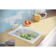 LAVEO MINI 1M inox mosogató szifonnal LAVEO MINI 1M inox mosogató szifonnal