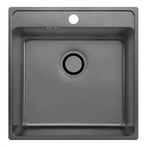 LAVEO BESOS egymedencés mosogató, Grafit LAVEO BESOS egymedencés mosogató, Grafit