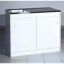800x500 PLUSZ 1 medencés Komplett TOLÓAJTÓS mosogatószekrény