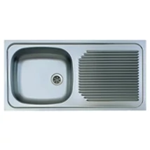 BASIC 60  860X435 1X rozsdamentes mosogatótálca ALVEUS BASIC 60  860X435 1X rozsdamentes mosogatótálca ALVEUS