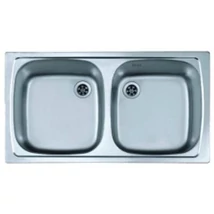 BASIC 160  780X435 2X rozsdamentes mosogatótálca ALVEUS BASIC 160  780X435 2X rozsdamentes mosogatótálca ALVEUS