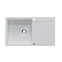 RIVA 1B 1D 860x500 gránit mosogató FEHÉR GRANMASTER RIVA 1B 1D 860x500 gránit mosogató FEHÉR GRANMASTER