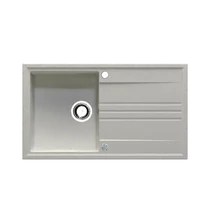 LUKA 1B 1D 860x500 gránit mosogató Light Beige GRANMASTER
