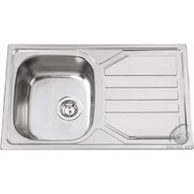 OKIO LINE 80 FLAT 1B 1D  800X500 Rozsdamentes Mosogatótálca RODI OKIO LINE 80 FLAT 1B 1D  800X500 Rozsdamentes Mosogatótálca RODI