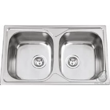 OKIO LINE 80 DUO 2B 800X500 Rozsdamentes Mosogatótálca RODI OKIO LINE 80 DUO 2B 800X500 Rozsdamentes Mosogatótálca RODI