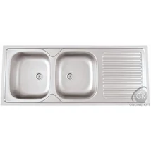 POUSAR 1200x500 2B 1D teletetős mosogatótálca RODI POUSAR 1200x500 2B 1D teletetős mosogatótálca RODI