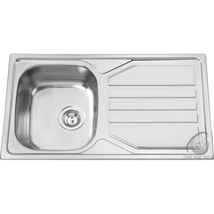 OKIO LINE 86 FLAT 1B 1D  860X500 Rozsdamentes Mosogatótálca RODI OKIO LINE 86 FLAT 1B 1D  860X500 Rozsdamentes Mosogatótálca RODI