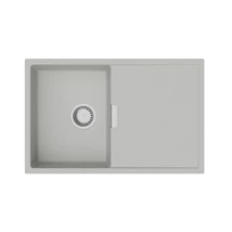 FRAME 1B 1D 780x500 gránit mosogató Titánszürke GK SINK