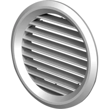 Kerek szellőzőrács, 125 mm átmérő Kerek szellőzőrács, 125 mm átmérő