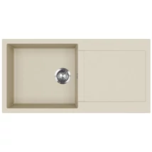 EVIDO Cubo XL 6S gránit mosogató, 1000 x 500 mm, bézs