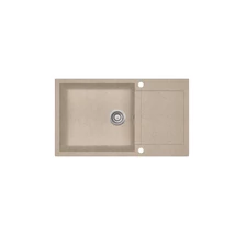 EVIDO Cubo XL 6S compact gránit mosogató, 860 x 500 mm, homok