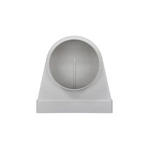 Cső átalakító idom, átmérő 150 mm, 90x220 mm Cső átalakító idom, átmérő 150 mm, 90x220 mm