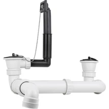 Kettős lefolyó gar. EZS12x4,EZ8x4 túlfolyóval Kettős lefolyó gar. EZS12x4,EZ8x4 túlfolyóval