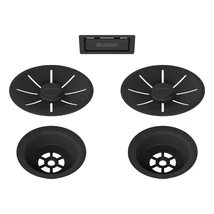 BLANCO InFino szett matt fekete 2 med.