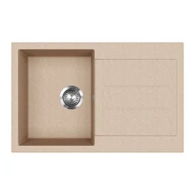 EVIDO Cubo 45S gránit mosogató, 780 x 500mm, avena