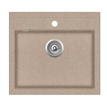 EVIDO Quadro 6 gránit mosogató, 562 x 510mm, avena