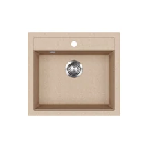 EVIDO Quadro 6 gránit mosogató, 562 x 510mm, avena EVIDO Quadro 6 gránit mosogató, 562 x 510mm, avena