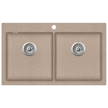 EVIDO Quadro 9 gránit mosogató, 860 x 510mm, avena
