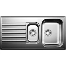 BLANCO LIVIT II 6S mosogatótálca, fényezettrozsdamentes acél, excenter nélkül(526623 mos+214301 lef)