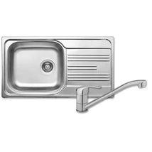 LIVINOX EC-198 rozsdamentes mosogató, EVIDO SMART csapteleppel